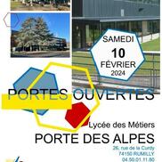 Portes ouvertes au lycée Porte des Alpes