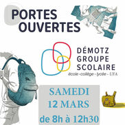Portes ouvertes du groupe scolaire Démotz