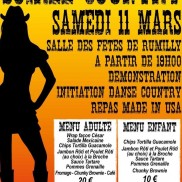 Rumilly : Soirée Country à la Salle des fêtes.