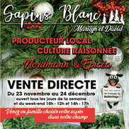 Vente de Sapins de Noël à Vallières-sur-Fier