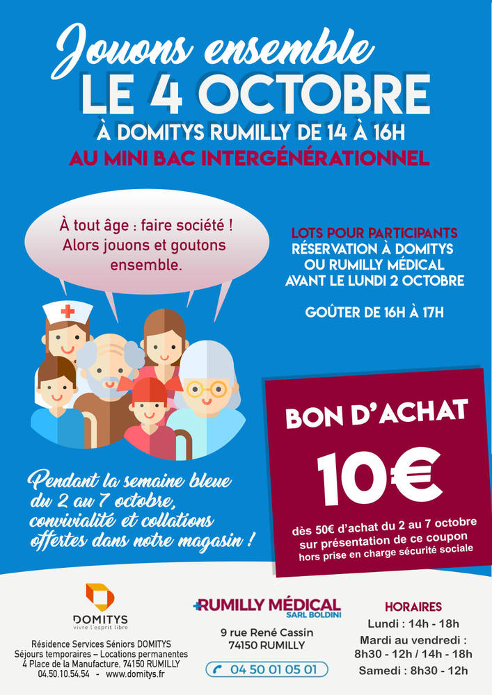 Semaine Bleue Rumilly