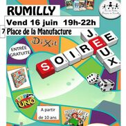 Soirée jeux de sociétés à Rumilly