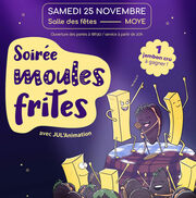 Soirée moules frites à Moye