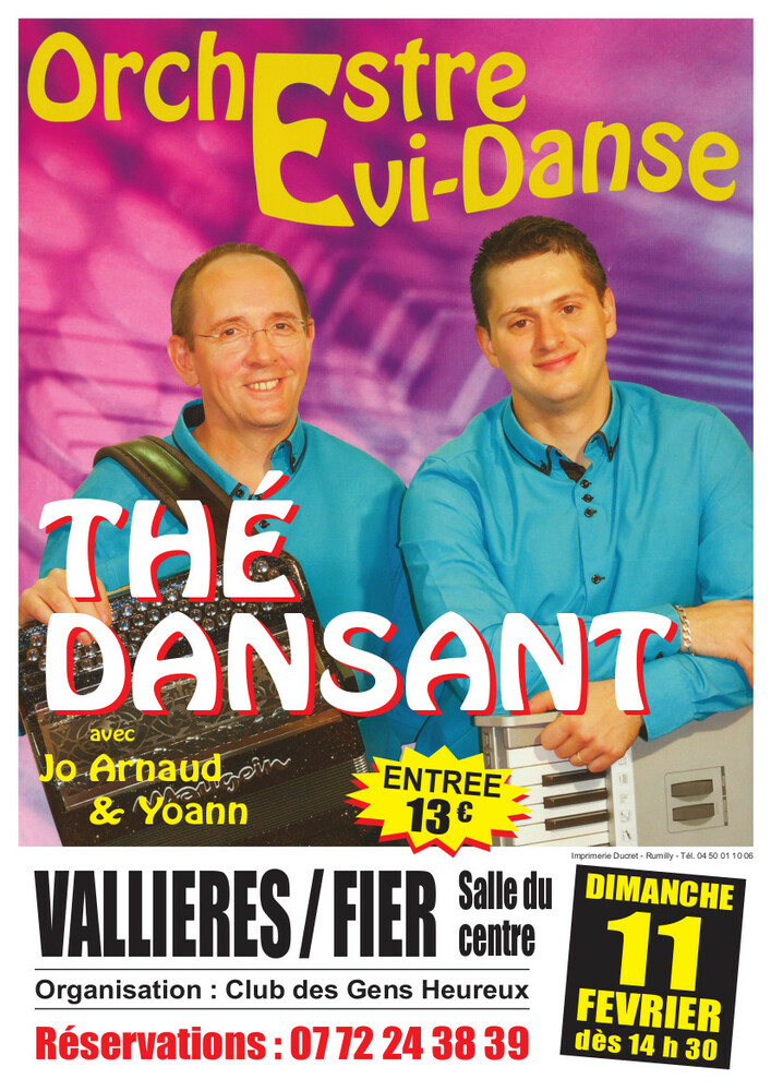 Thé dansant Vallières