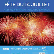 Fête du 14 juillet à Alby-sur-Chéran