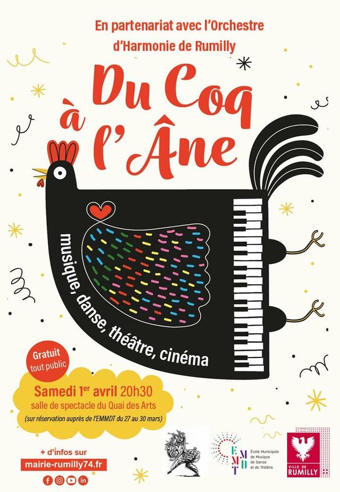 Du coq à l'âne Quai des Arts