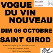 Vogue du vin nouveau de St Girod