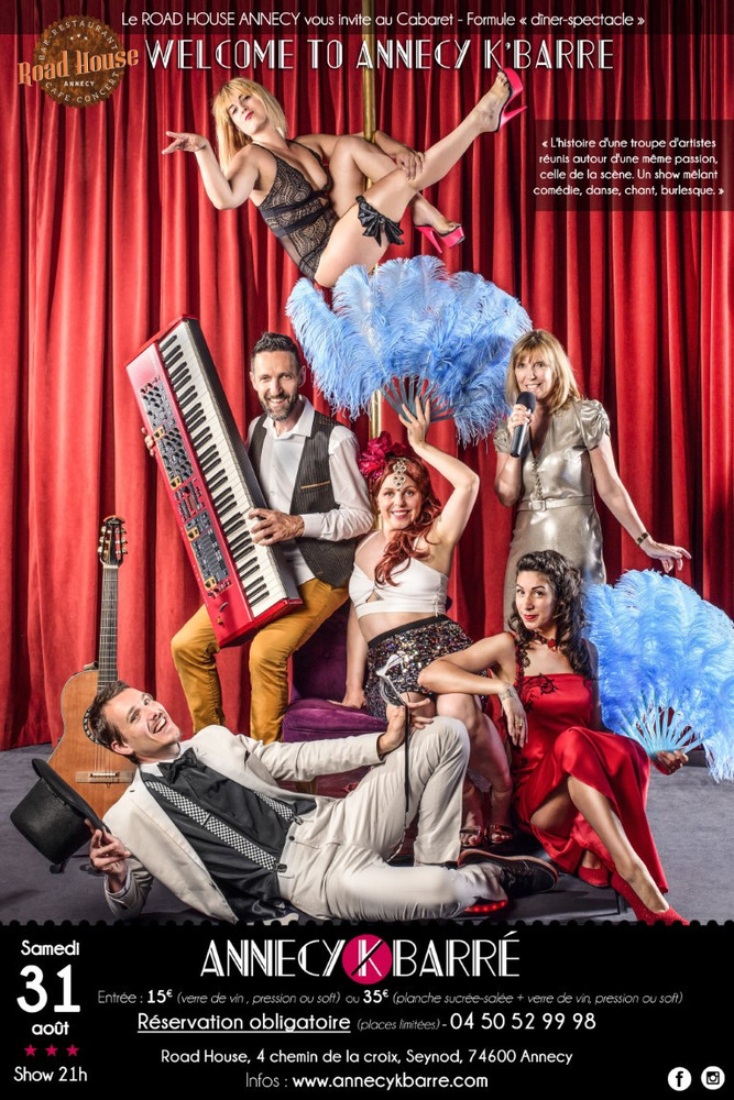 Spectacle Cabaret Annecy