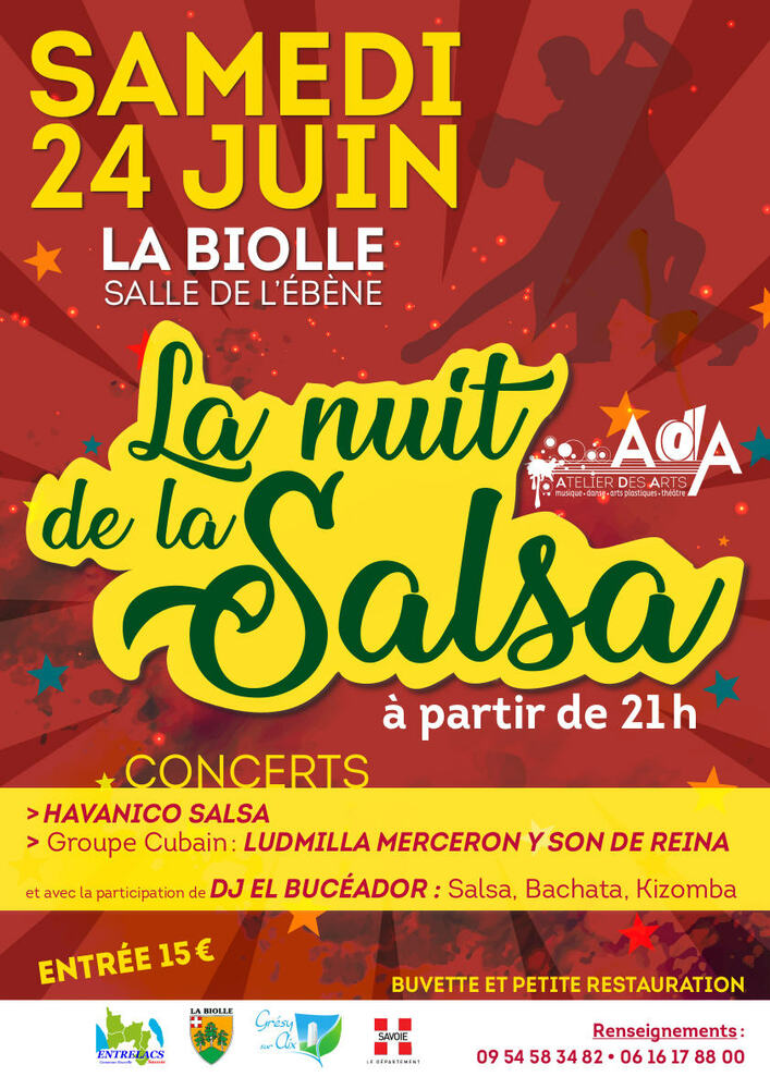 Soirée latino La Biolle