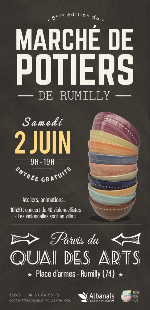 Marché potiers Rumilly