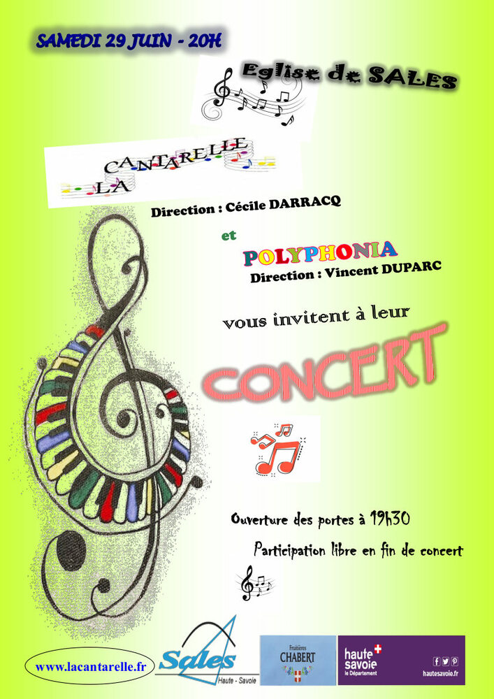 Concert Cantarelle Polyphonia