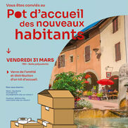 Pot d’accueil des nouveaux habitants d’Alby-sur-Chéran