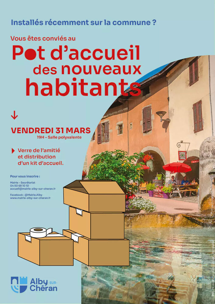 Pot accueil Alby sur Chéran