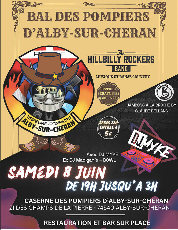Bal des Pompiers d'Alby sur Chéran
