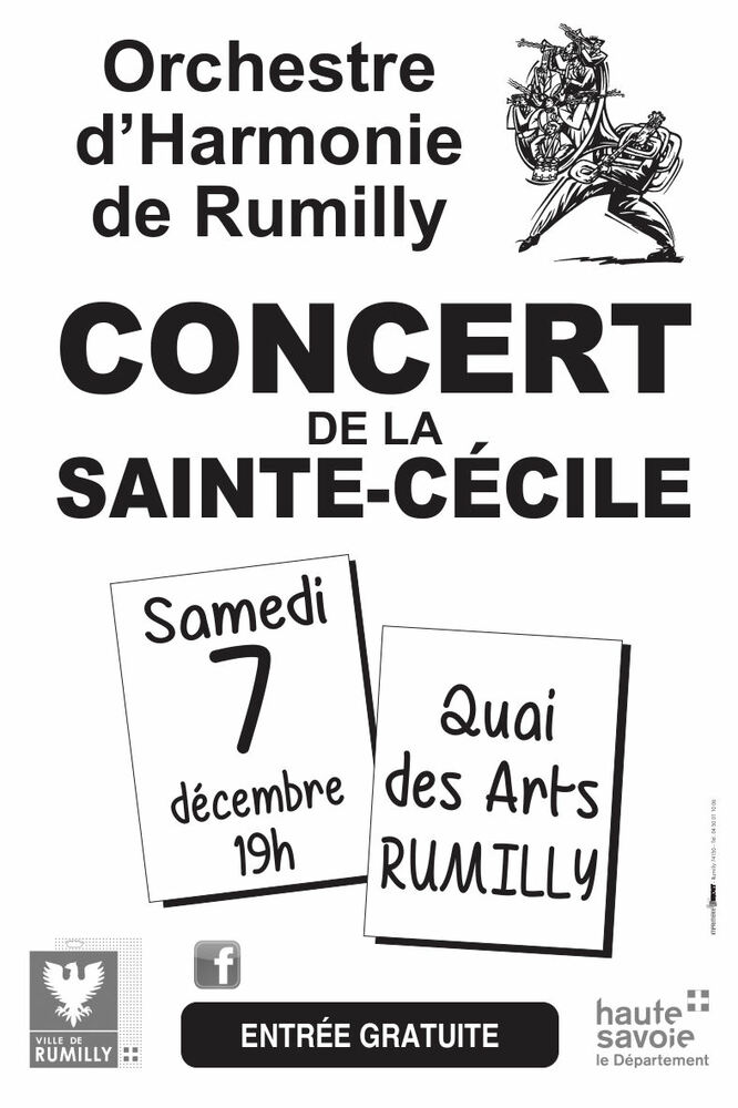 Concert Sainte Cécile Harmonie Rumilly