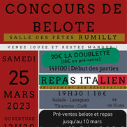 Concours de Belote à Rumilly