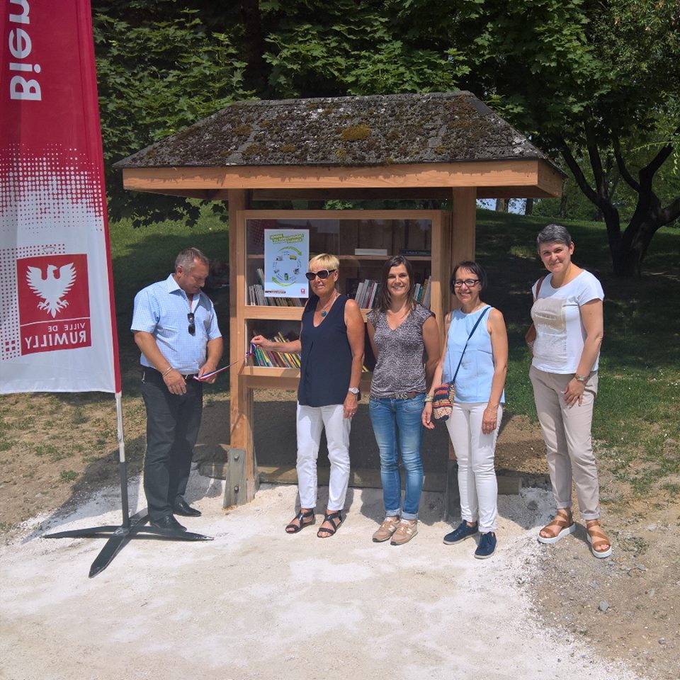 Boite à livres Plan d'eau Rumilly