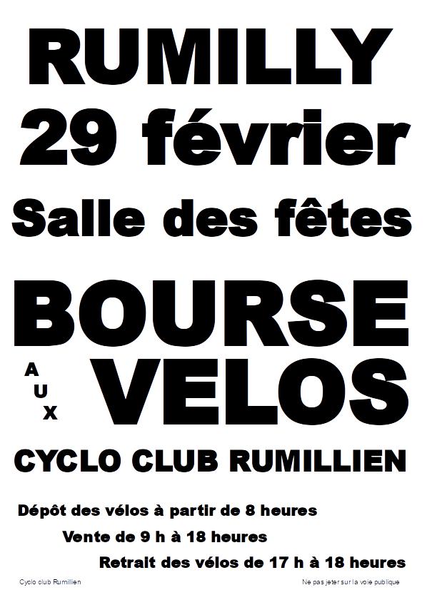 Bourse velo Rumilly