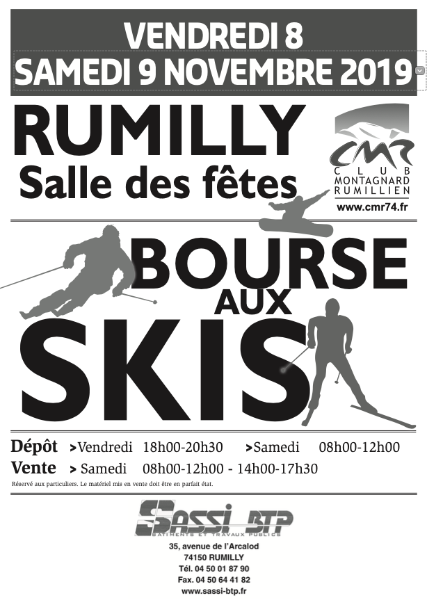 Bourse skis Rumilly