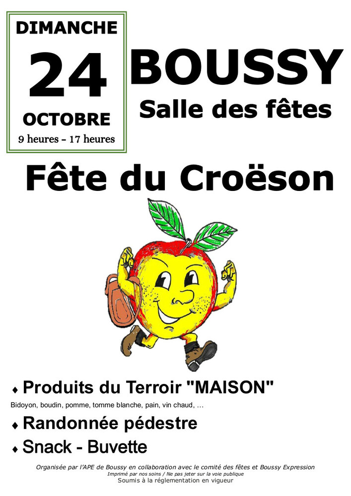 Fête de la pomme boussy