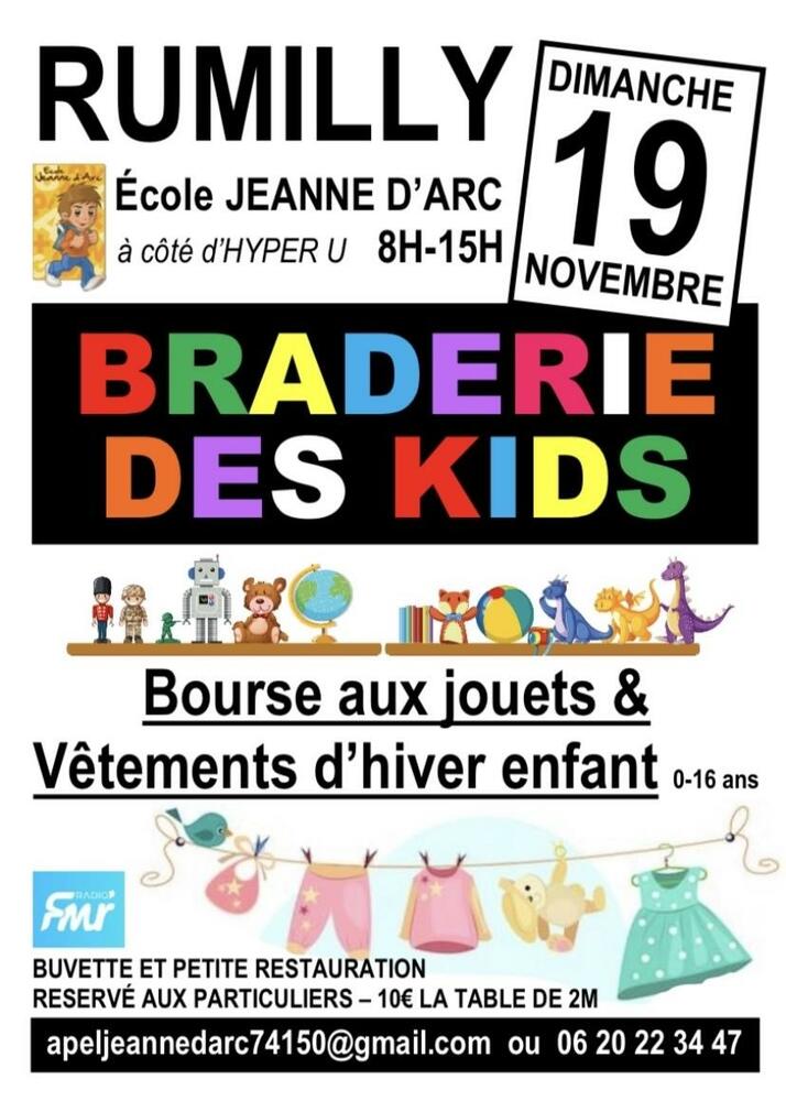braderie enfants Rumilly