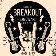 Concert avec Breakout et Arcanthe à l'Alibi