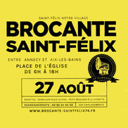 Brocante et fête foraine à Saint Félix