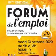 Forum de l’emploi à Rumilly