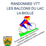 Randonnée VTT à La Biolle