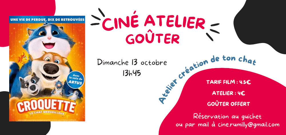 Ciné atelier enfants Rumilly