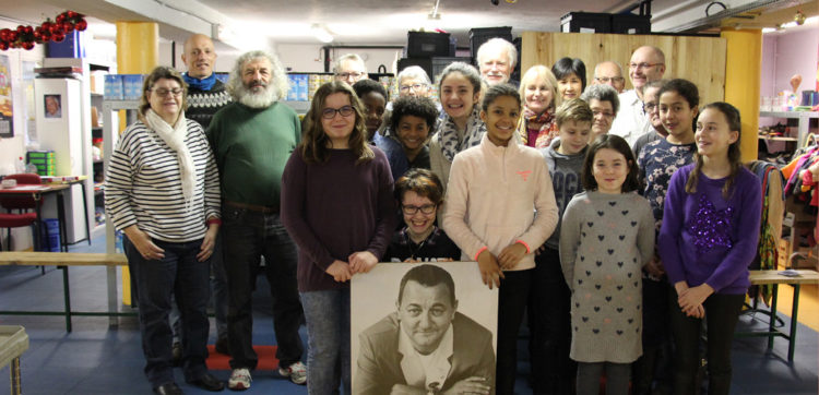 Conseil municipal jeunes Rumilly restos du coeur