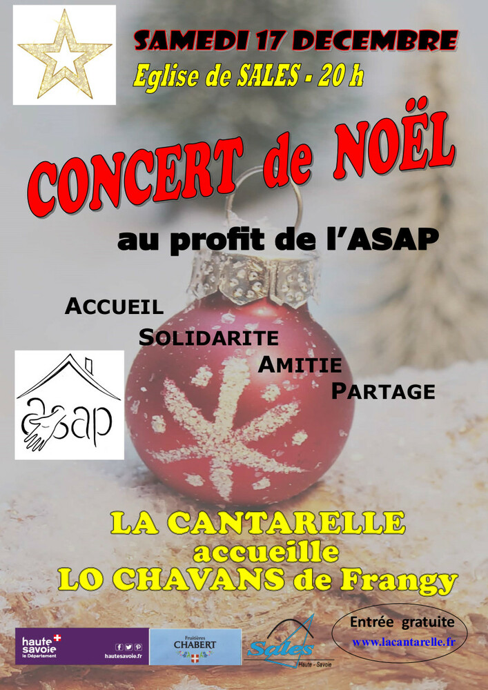 Concert Cantarelle Rumilly