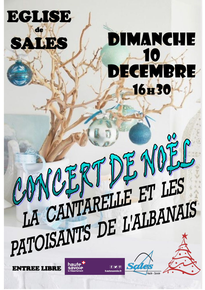 Concert de Noel Sales Rumilly