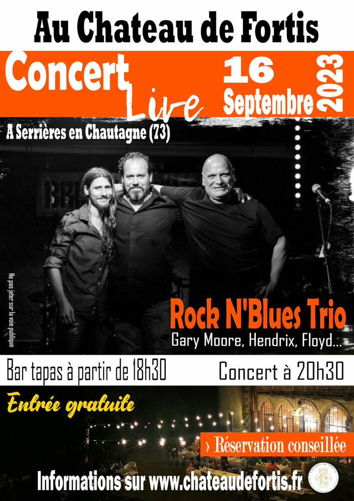 concert rnb trio Serrières