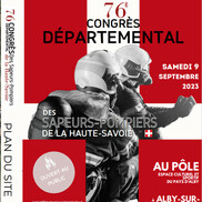 Congrès départemental des sapeurs-pompiers du 74