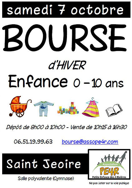 Bourse aux vêtements st jeoire