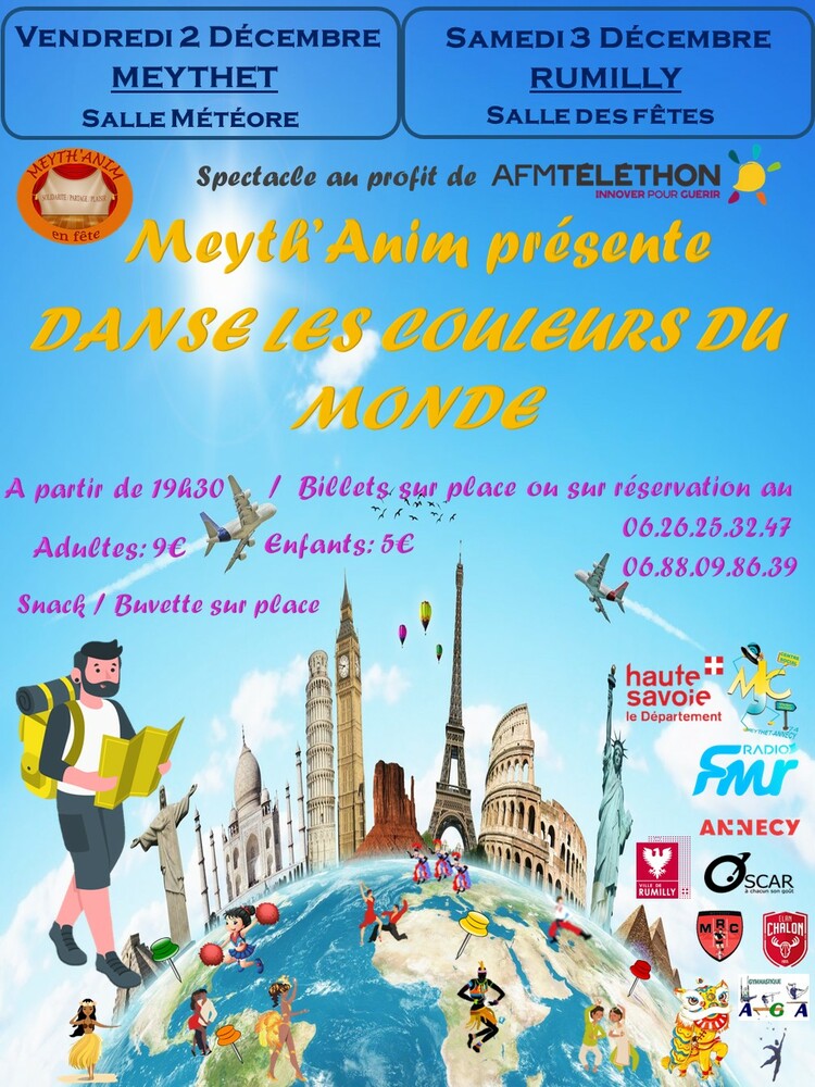 Spectacle salle des fêtes Rumilly