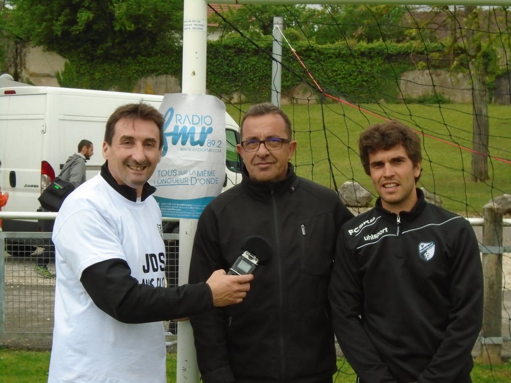 Interview radio jeux du stade Rumilly