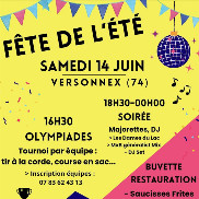 Fête de l’Été à Versonnex : une journée festive le 14 juin