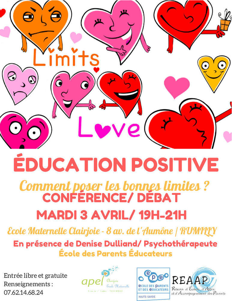 Conférence sur l'éducation enfants rumilly