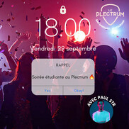 Week-end du 29 et 30 septembre au Plectrum