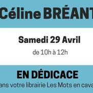 Céline Bréant en dédicace