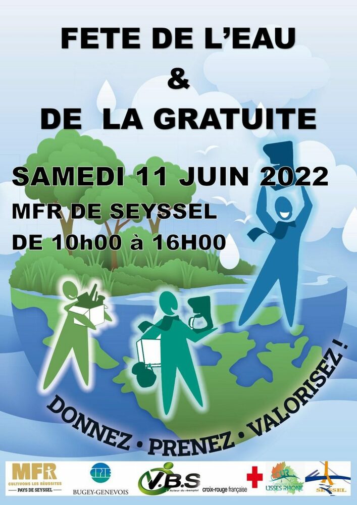 Fête de l'eau et gratuité Seyssel