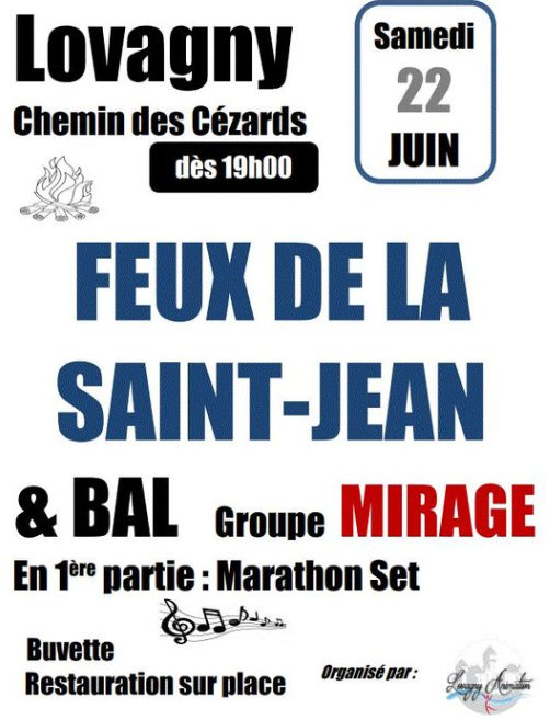 Feux Saint Jean Lovagny