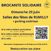 Brocante Solidaire à Rumilly – Dimanche 29 juin 2025