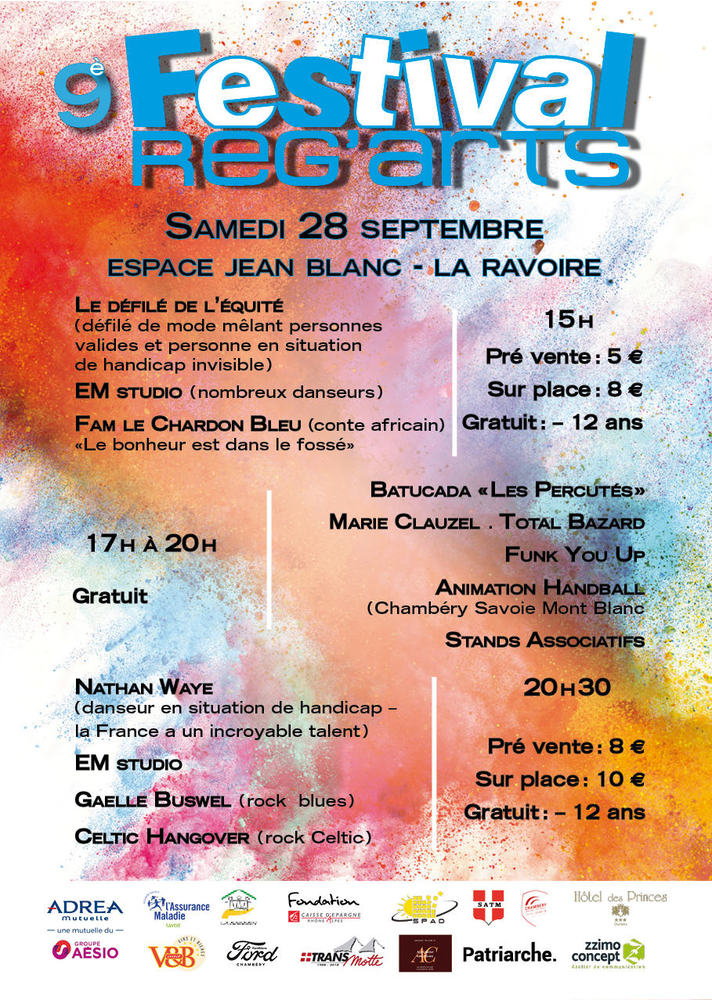 Festival Reg'Arts Chambéry