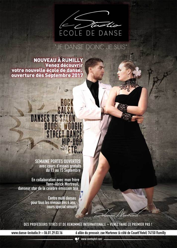 flyer école danse le Studio