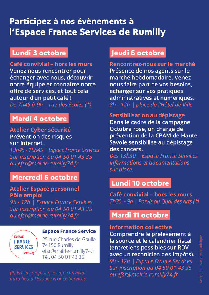 Espace France Services Rumilly