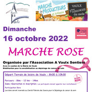 Marche rose à Vaulx