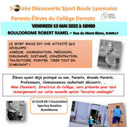 Soirée découverte des boules Lyonnaises à Rumilly
